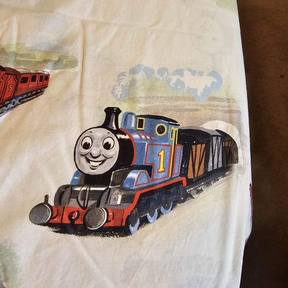 Pottery Barn Thomas The Train Duvet Cover.  Full/Queen - Picture 5 of 9